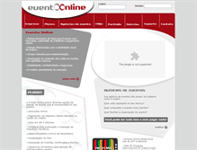 Tablet Screenshot of eventoonline.com